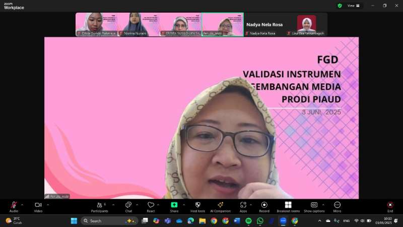 STAIN Sultan Abdurrahman Gelar FGD Validasi Media Pembelajaran Anak Usia Dini Berbasis Nilai Islam