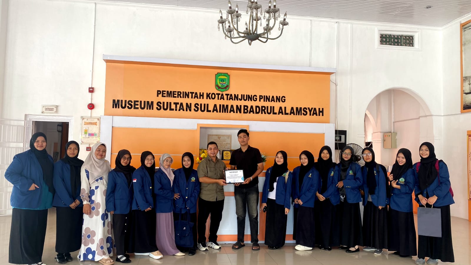 Mahasiswa PIAUD STAIN Kepri Jejaki Jejak Hadis di Naskah Melayu dalam Studi Lapangan Bermakna di Museum Tanjungpinang