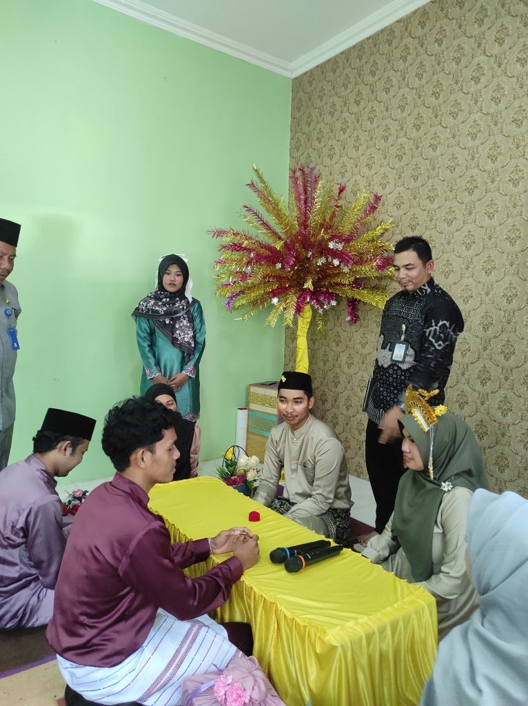 Mahasiswa PIAUD STAIN Kepri Gelar Praktek Prosesi Pernikahan Bersama KUA Gunung Kijang: Perkuat Kompetensi dan Nilai Islami