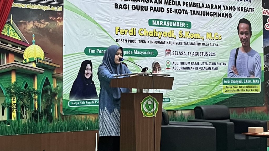 PRODI PIAUD STAIN SAR KEPRI GELAR PENDAMPINGAN PENGGUNAAN AI, TINGKATKAN KREATIVITAS GURU PAU SE-KOTA TANJUNGPINANG
