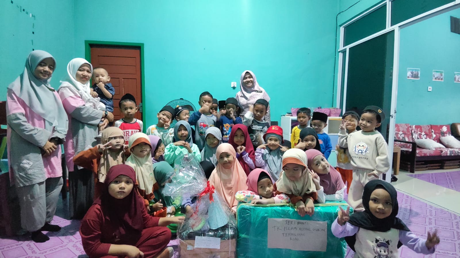 TK ISLAM HUBBUL QURAN SAMBUT ANTUSIAS APE DARI PRODI PIAUD STAIN SAR KEPRI