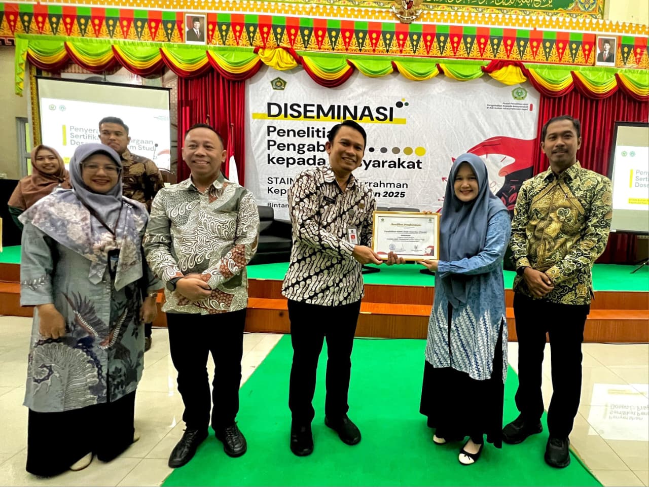 Prodi PIAUD Terima Penghargaan Haki terbanyak tahun 2025