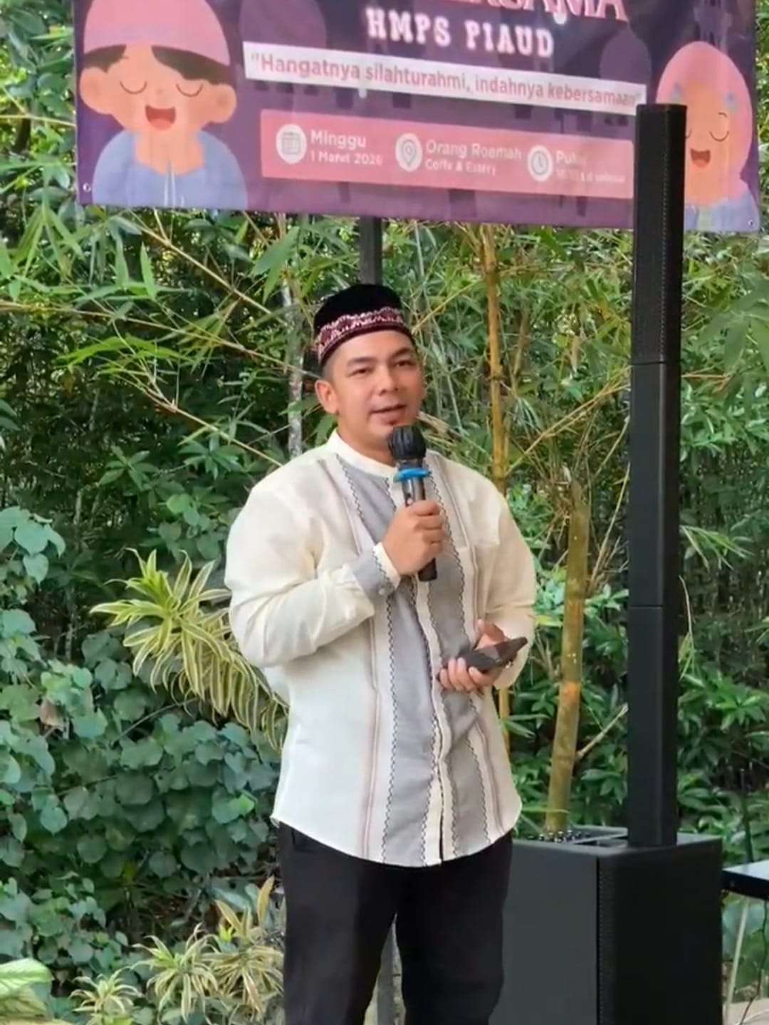 Rajut Silaturahmi, Kuatkan Karakter: HMPS PIAUD Gelar Tausiah dan Buka Bersama Inspiratif