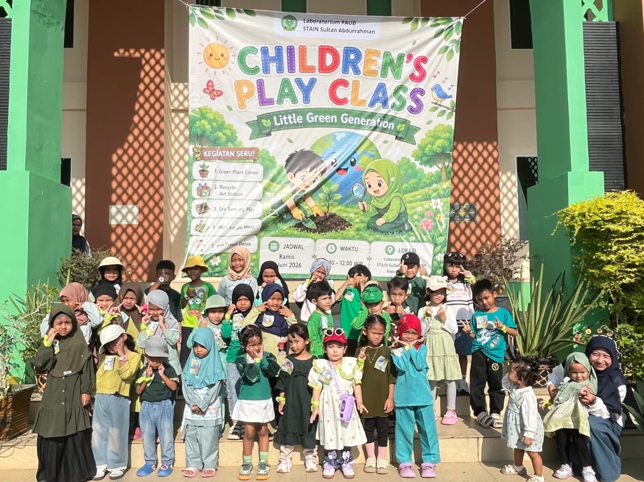 CHILDREN'S PLAY CLASS 2026: LITTLE GREEN GENERATION TANAMKAN KEPEDULIAN LINGKUNGAN SEJAK USIA DINI