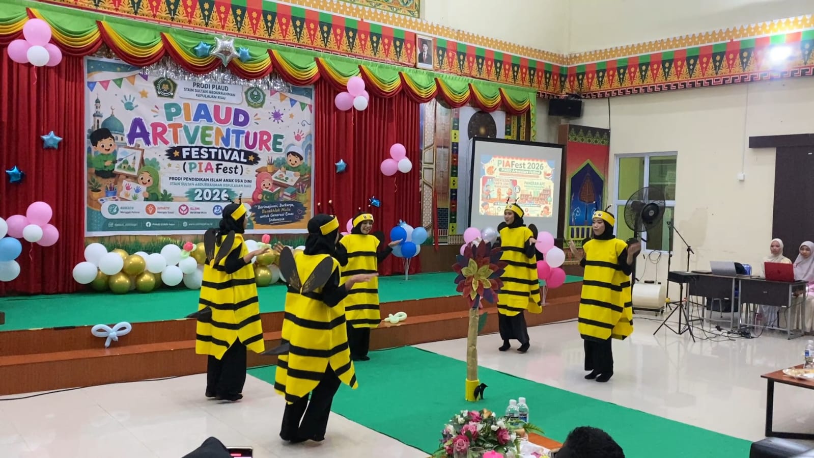 BANGGAKAN PIAUD STAIN SAR KEPRI, TARI LEBAH MUNGIL BERHASIL PEROLEH SERTIFIKAT HAKI