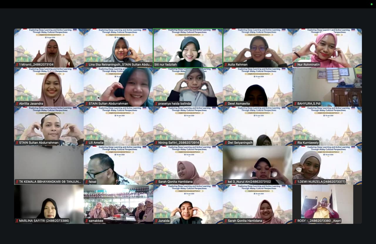 PIAUD STAIN KEPRI GELAR WEBINAR INTERNASIONAL DAN MOU BERSAMA SAMAKKEETHAMWITYA SCHOOL THAILAND, PERKUAT KOLABORASI PENDIDIKAN