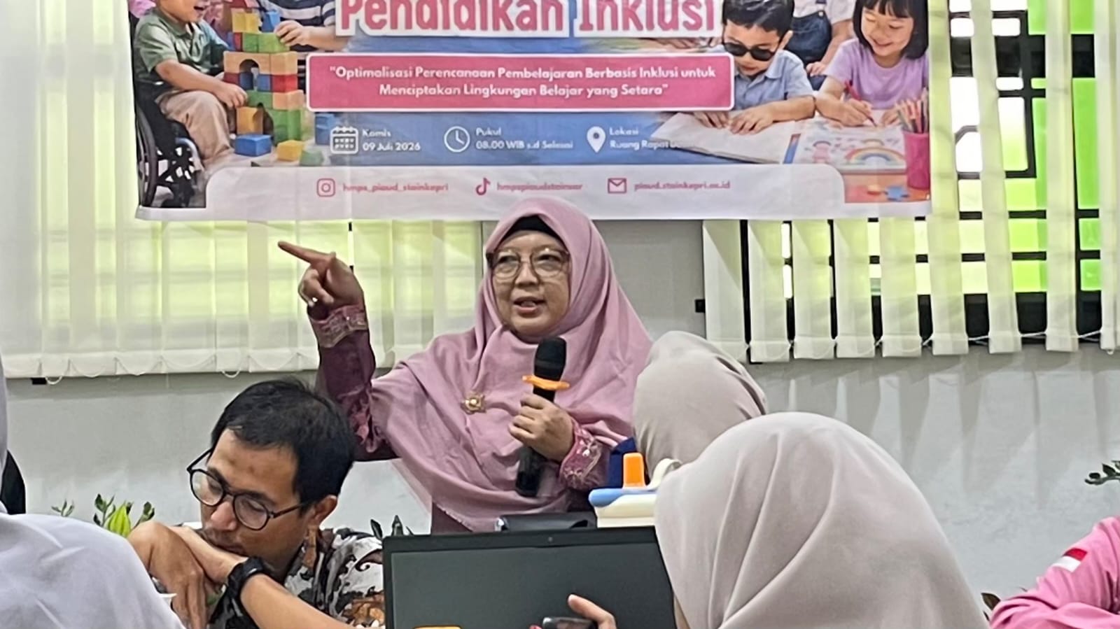 MEWUJUDKAN PEMBELAJARAN SETARA, HMPS PIAUD GELAR WORKSHOP PENDIDIKAN INKLUSI